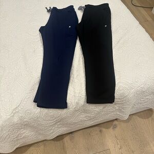 Figs Black Technical Collection Pants